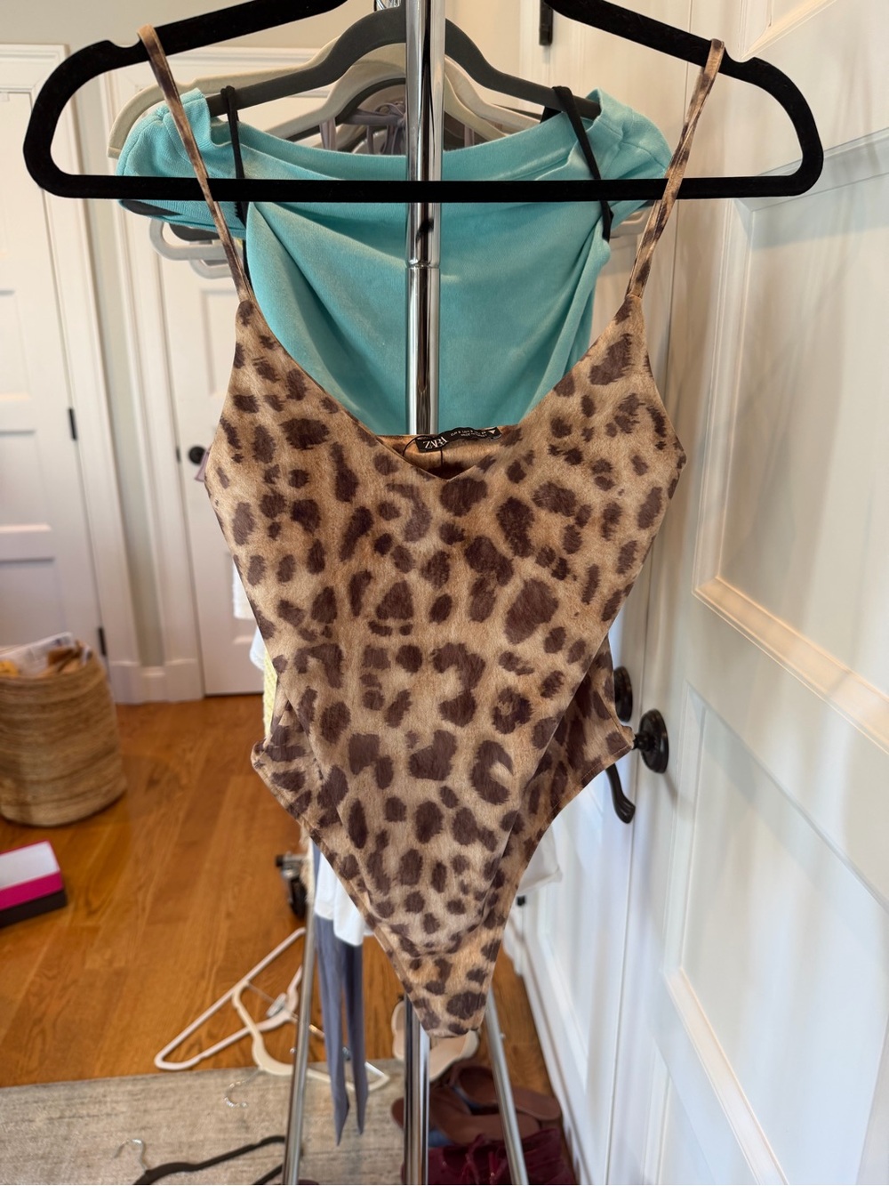 Leopard Print Bodysuit